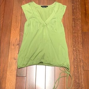 BCBG MaxAzria cinch hem top